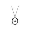 Abito da sera in rete da ragazza per cosplay della Famiglia Addams di Mercoledì con accessori (Taglia unica)