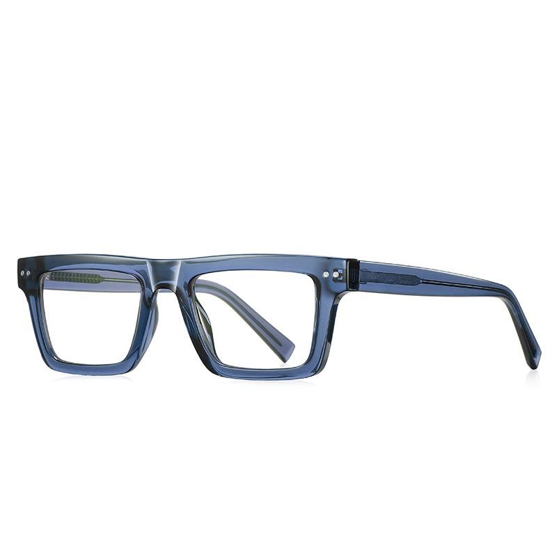 TR90 Quadratisches Brillen Gestell Anti Blaulicht Lesebrille Altersweitsicht Brille Optische Brillen für Mann