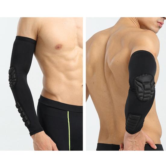 Anti-Kollisions-Verlängerungsarmschutz Basketball Sport Ellenbogen-Arm-Ärmelpolster-Klammer