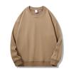 16-kleurige geborstelde katoenen fleece ronde hals casual hoodie voor koppels