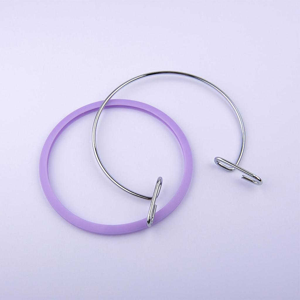 Embroidery Frame Darning Hoop Embroidery Tension Shed 2 Pieces Adjustable Sewing Art Craft Accessories For Creative Projects