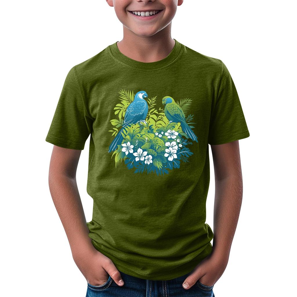 T-shirts för småbarnsflicka, pojkar, barntopp, pojkar och flickor, tryckt kortärmad t-shirt