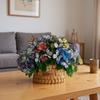 7 Head Artificial Butterfly Flowers Colorful Branches Included Fake Butterfly Bouquet Waterproof Realistic Flower Bouquet