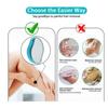 Gomme Epilatoire, Gomme Depilatoire Femme Indolore, Gomme Cristal éPilation Lavable, Outil D'éPilation Portable Nano Cristal Hair
