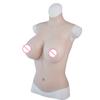 Shaking Silicone Bust for D Skin Color High-grade Silicon-filled Half-body Crossdressing, Cosplay, Disguise, Cup,