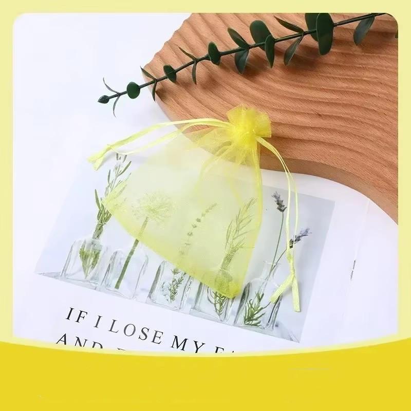 100pcs 7x9cm String Makeup Bag Colorful Drawstring Bag Jewelry Packaging Bags Wedding Gift Storage Drawstring Pouches