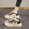 Thick Bottom High-Top Women's Shoes Spring and Autumn New Height Increasing Bread Board Shoes Casual All-Matching Sports White Shoes