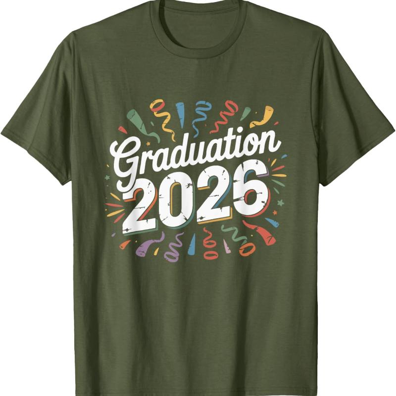 Happy Lunar New Year De Re Mise Hello 2026 Pour Senior Unisex Simple Graphic TShirt Crewneck Casual Style Regular Short Sleeve