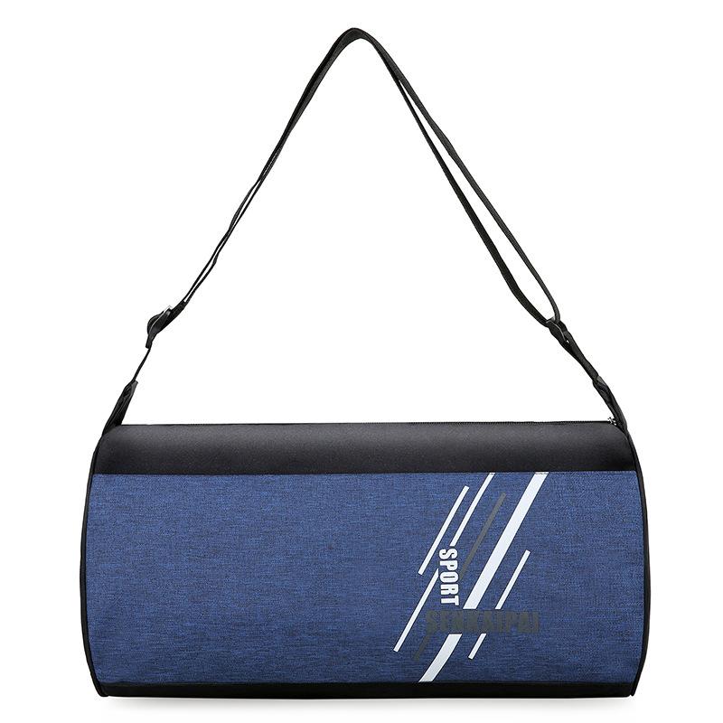 

Вместительная легкая дорожная сумка, сумка для активного отдыха, спортивная сумка для мужчин и женщин one size темно-синий
