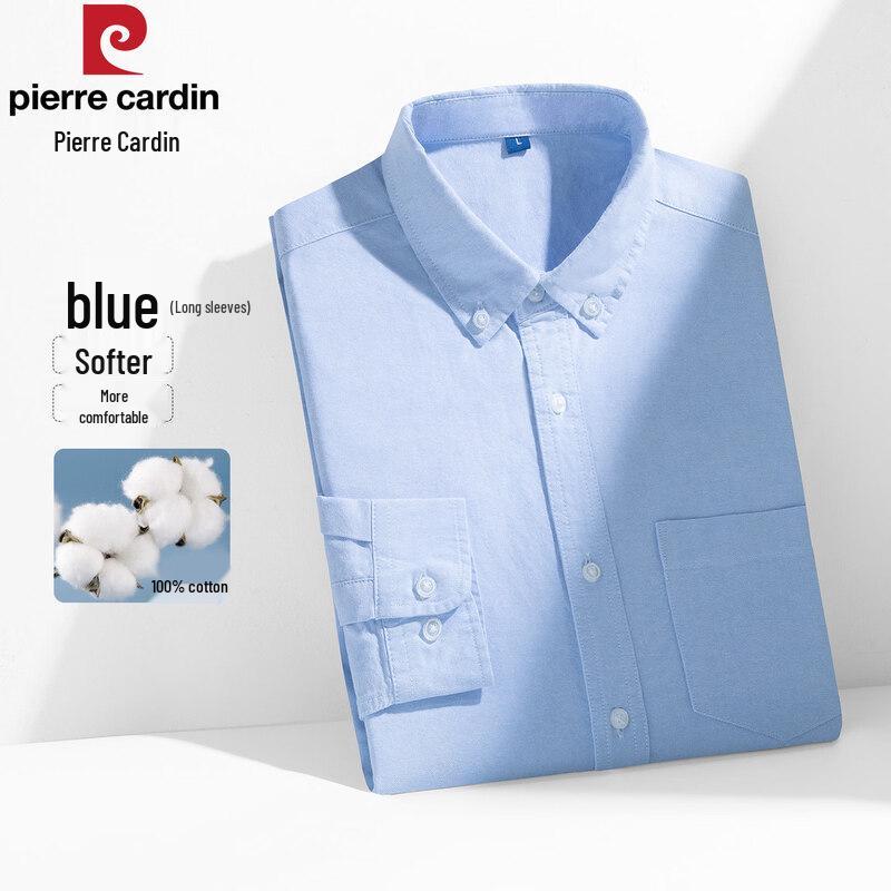 Pierre Cardin Men s Premium 100% Cotton Oxford Shirt 5XL/43