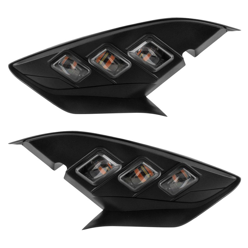Mazda 2 Fog Light Kit: Fits 2023-24 Models, Includes Headlight, Bumper Lights, and DRL Assembly