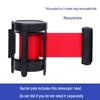 Retractable Queue Barrier Post with Belt