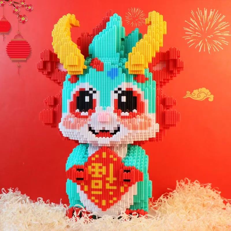 Non-Toxic 3658-Piece Fulong 3D Puzzle Building Block Set Mixed-Color Plastic Construction Toy Suitable For Ages 14 And Above Ideal Gift