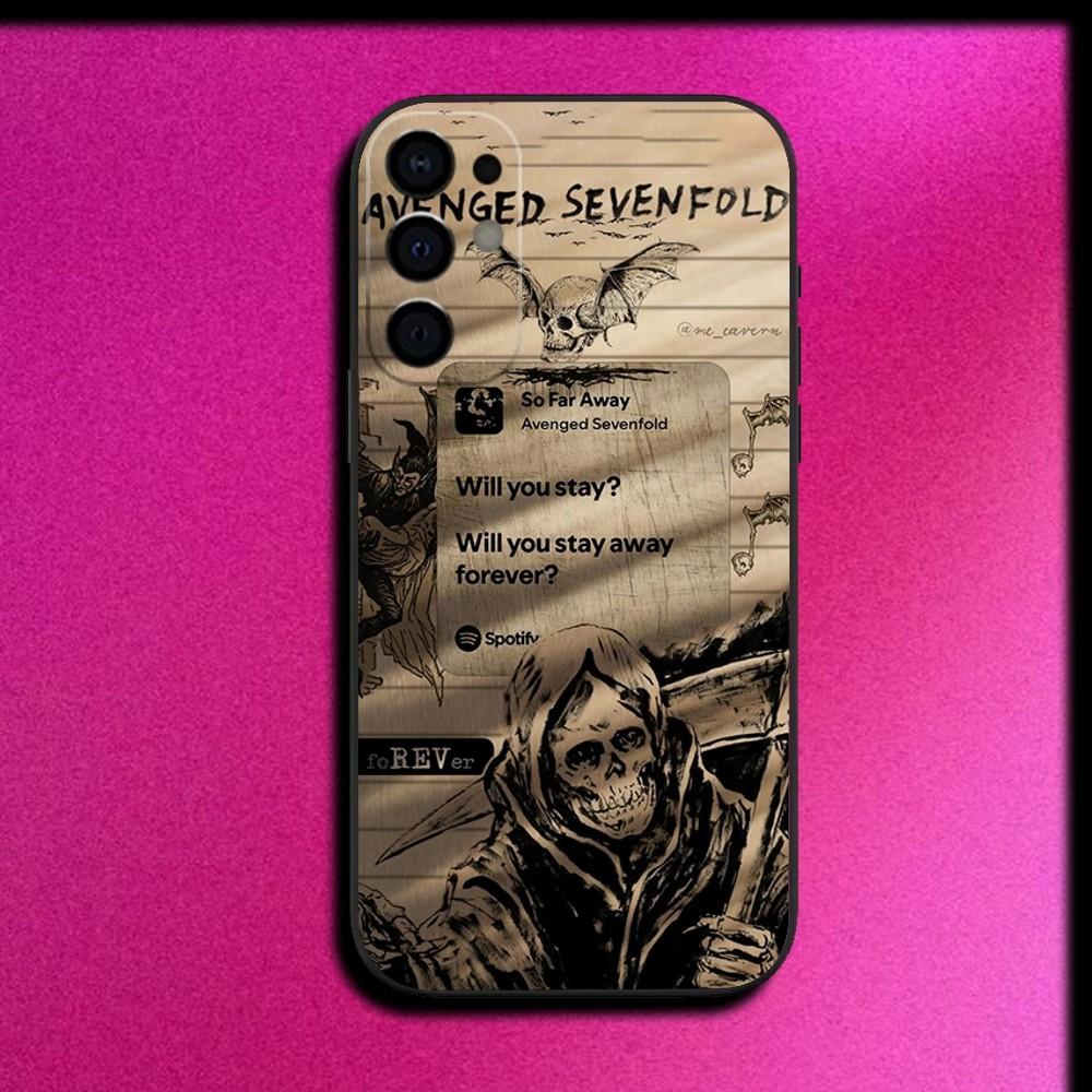 A-Avenged S-Sevenfold A7X Phone Case For Samsung S25,S24,S21,S22,S23,S30,Ultra,S20,Plus,Fe,Lite,Note,10,9,5G Black Cover