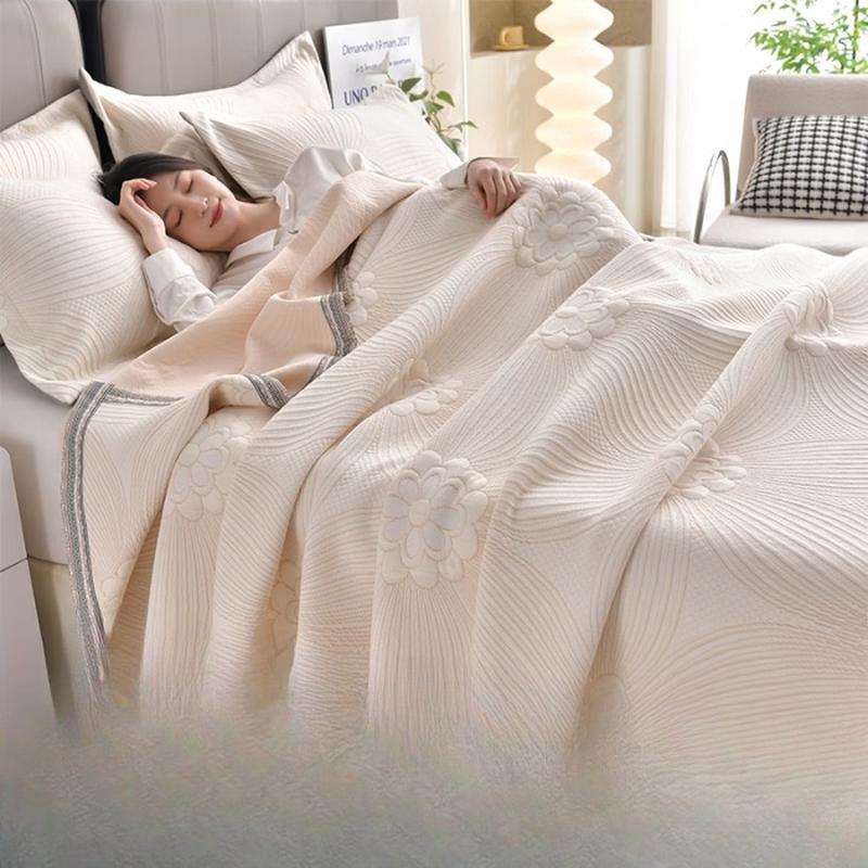 

Brangdy Mugwort Knitted Mosquito Repellent Summer Quilt