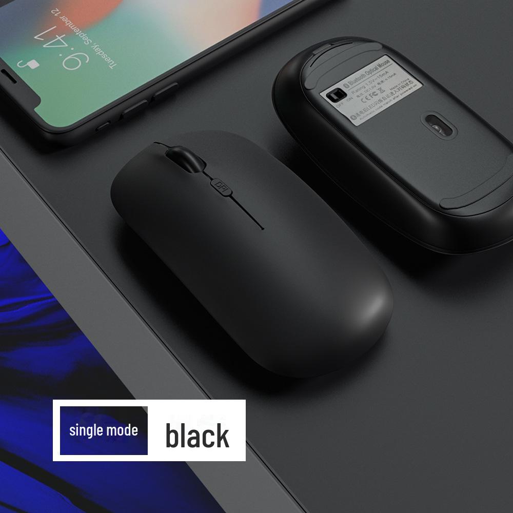 Silent Wireless Dual-Mode Bluetooth Mouse for iPad, Lenovo, Huawei, Tablets, and Computers