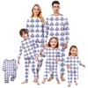 Prints Family Matching Long Sleeve Tops+Pants Set Family Matching Sets