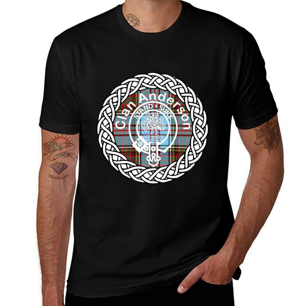 Clan Anderson Surname Last Name Family Name Badge Crest Tshirt Breathable Gym Short Sleeve Tshirt