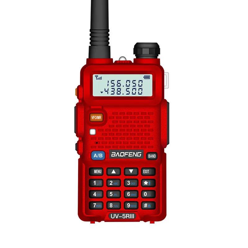 Durable Car Walkie-talkie UV-5RIII English Version Civil High-power UV5R Three-stage