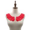 Women's Fashion Decoration Fake Collar Vintage Hollow Lace Crochet Neckline Detachable Shirt Blouse Flase Collar Lolita Girls