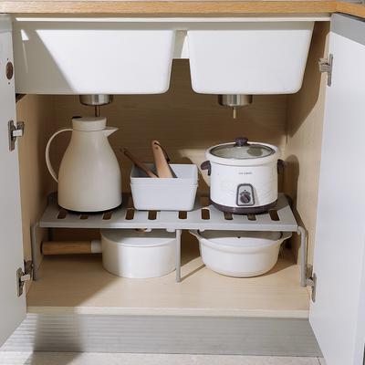 Layered Shoe Rack Kitchen Space Saving Storage Rack Household Living Room Dormitory Plastic Shoes Slippers Storage Rack