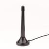 1Set Indoor FM Radio Antennas With 3 Adapters FM Telescopic DAB FM Antenna For Household Digital FM Radio