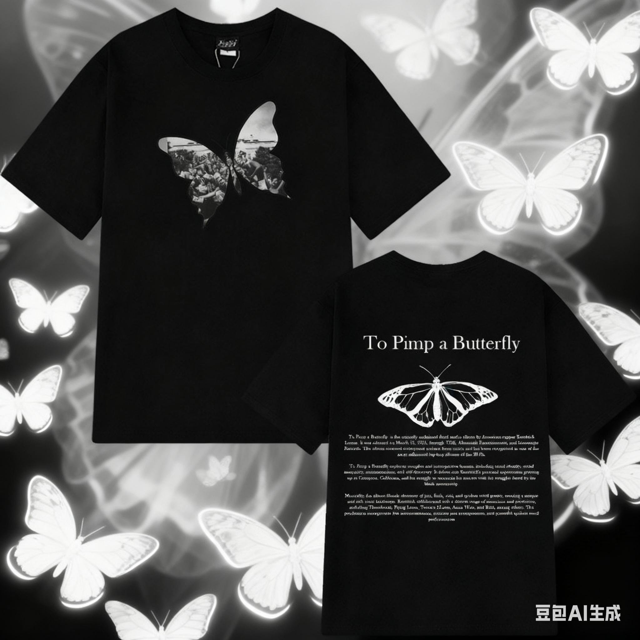 

Summer Kendrick Lamar To Pimp A Butterfly Harajuku T Shirt Man Woman Fashion 100% Pure Cotton Printed T-shirts Streetwear S