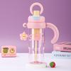 2-Way Drinking Ring Handle Ice Tumbler Leakproof Insulated Cup For Home Outdoor Travel