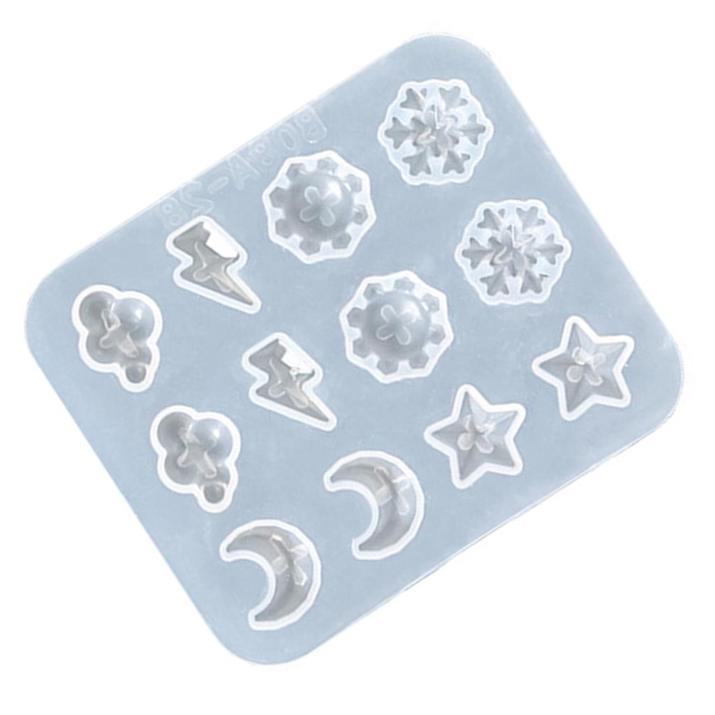 Skapa unika örhängen med stilfull epoxihartsform Hemdekorationsaccessoar för smyckestillverkning hantverkare