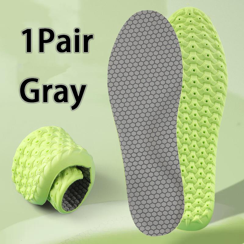 1 Pair Soft Breathable Highly Elastic Sports Insole Arch Support Orthotic Insole Relieve Leg Fatigue Insole Shoe Accessories