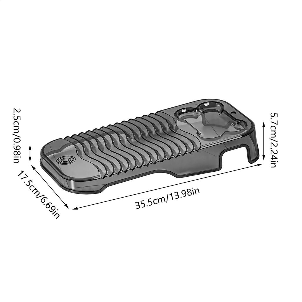 Washing Board For Laundry Laundry Wash Board For Hand Washing Clothes Non-Slip Washer With Soap Holder For Clothes Underwear