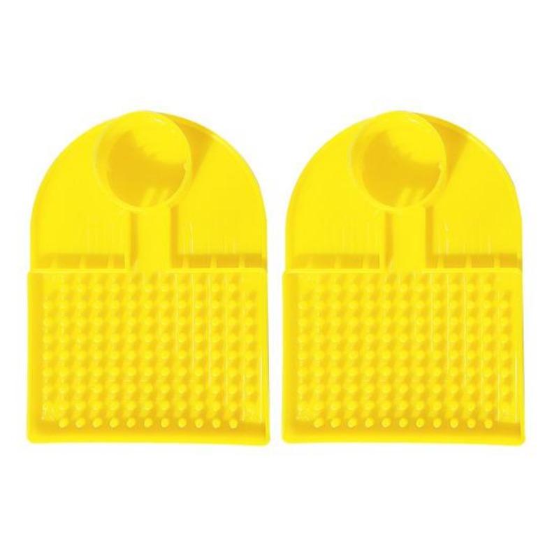 

2 шт. станція для бджільництва, годівниця для бджіл, сумісна зі звичайною пляшкою для води, диспенсером для бджільниць, вуликів, всередині та зовні бджільницького приладдя 2pcs жовтий