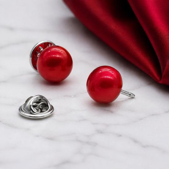 Quick Fix Neckline Clip 5PCS Pearl Buttons for Women, Clothing Invisible Anti-Exposure Safety Pins, No Pin Clothes Damage Iron Brooch Pins Fixation