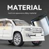 1:24 Simulated Land Cruiser SUV Alloy Car Model Ornament Metal Business Sedan Model Give Boyfriend Gift