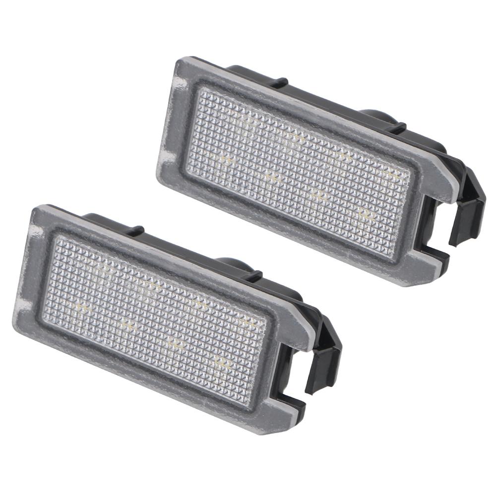 

Car Lamp LED License Number Plate Light 50000H 5700K White License Lamp LED Interior 12V 0.17A 2Pcs for FIAT 500C 2013--2019 белый