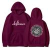 Hip Hop Rapper Printed  Deftones LOGO Autumn Unisex Hooded Sweatshirt Fleece Lined Casual Pocket Hoodie for Couple Daily Streetwear Sweatshirt