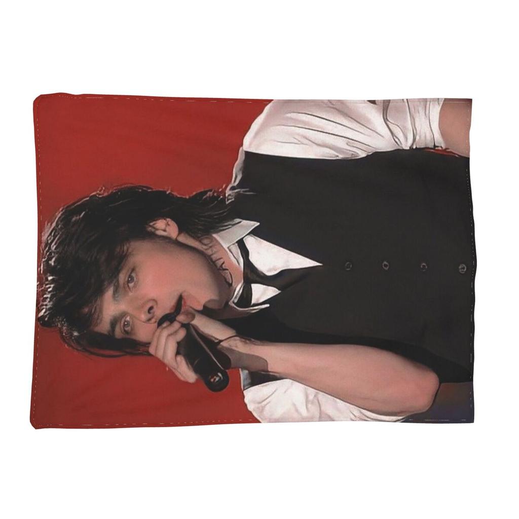 Gerard Way MCR Blankets Soft Warm Flannel Throw Blanket Plush for Bed Living Room Picnic Travel Home Sofa