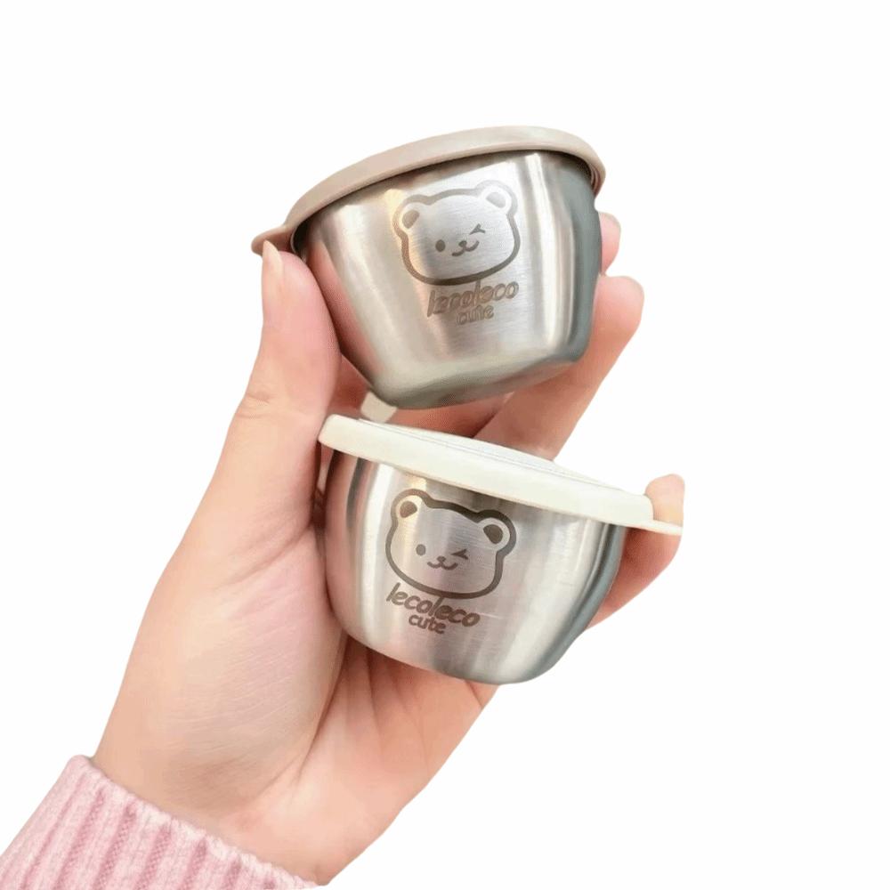 Reusable Storage Containers 304 Stainless Steel Dipping Dish New Sauce Cup  Food Storage