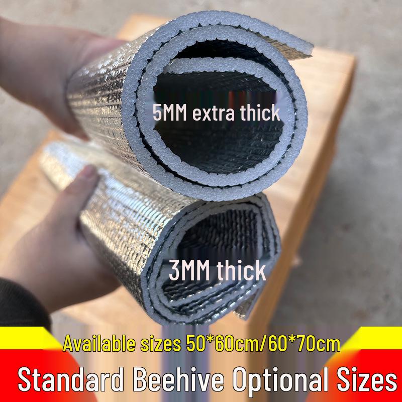 Beehive Sunshade Reflective Insulation Cover: Thickened Rainproof Beekeeping Tool