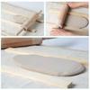 Pottery Rolling Stick Guide Thick Non Stick Baking Ruler Rolling Pin Wood Rolling Pin Measuring Clay Sculpting Pottery Tools