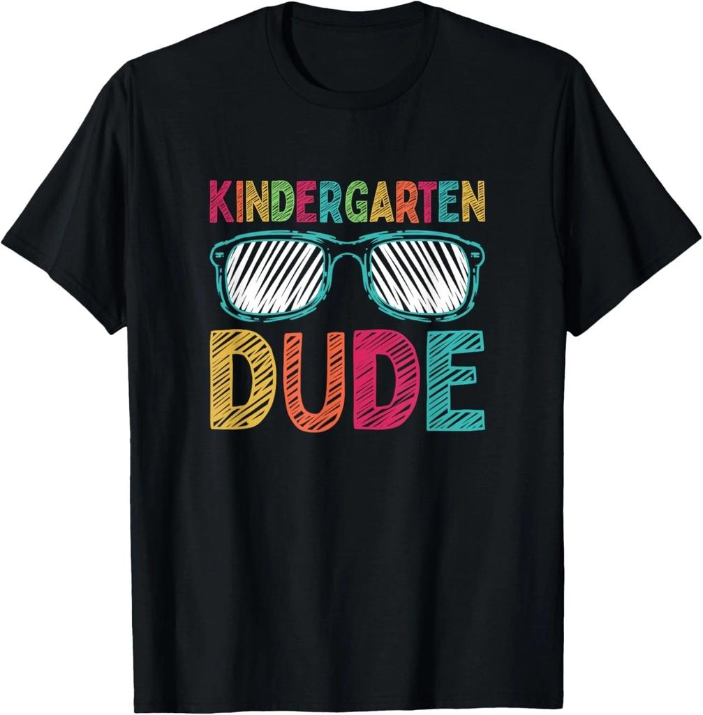 Kindergarten Dude Funny First Day Back To School Student T- Shirt