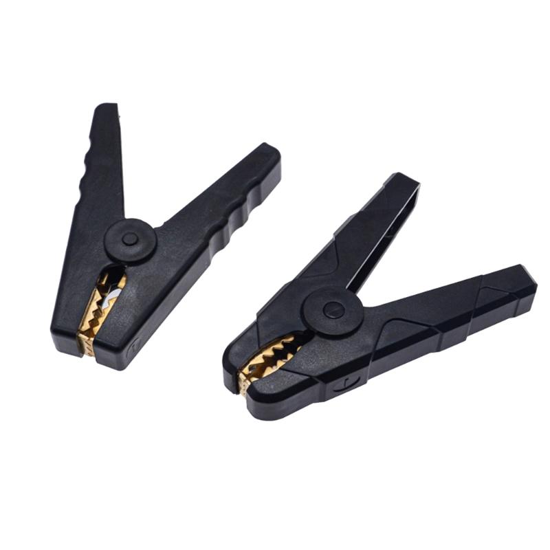 Professional Battery Terminals Clamps Alligator Clip Insulated Clamps for High Current Applications Secure Connection