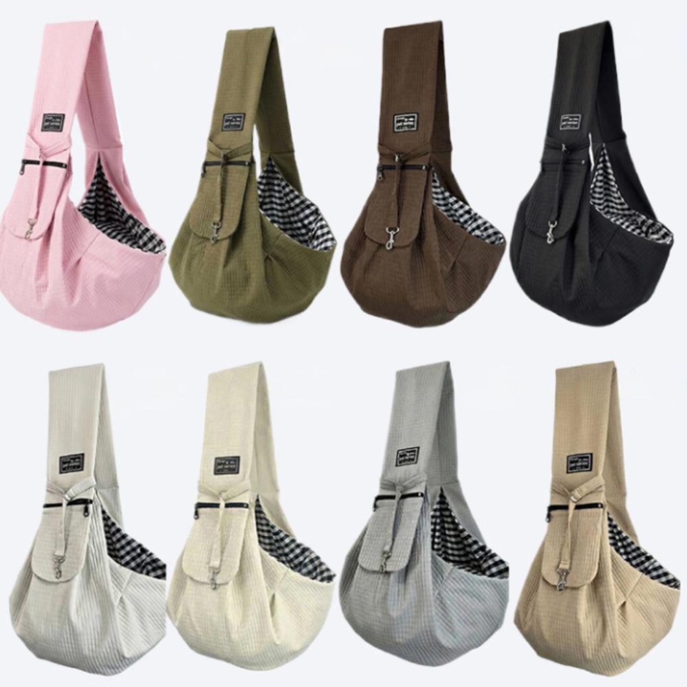 Haustier-Tragetasche Umhängetasche Hund Katze Handtasche Outdoor Reisen Hund Umhängetasche