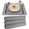 Silicone Placemats,kids Placemats,table Mats Set Of 4 Waterproof Heat Resistant