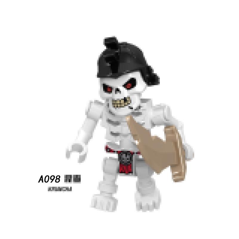 [Bag] Brand-0 Phantom series hot-selling children s educational assembly building block doll toy