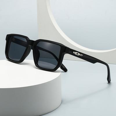 New Fashion Square Gradient Sunglasses UV400 Protection Vintage Style Men Women Outdoor Shades Black