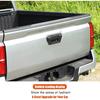 Daeiclru Tailgate Door Handle Trim Cover Compatible with Toyota Tacoma 2024 2025, Rear Trunk Grab Handle Cover Scratch Protector Accessories (Not Fit