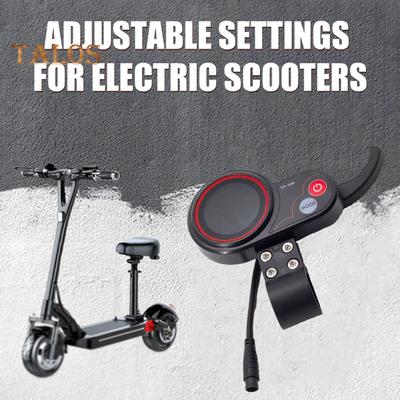 TF-100 Display Electric Scooter Thumb Throttle 48V 20A 6 Pin Communication Instrument for Electric Scooter Controller