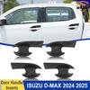 Car Body Kits for ISUZU D-MAX V-Cross DL40 AT33/35 2025 2025 Front Rear Lamp Hoods ABS Matte Black Car Exterior Accessories