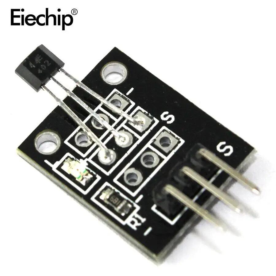 1/5 Pcs KY-003 A3144 Standard Hall Magnetic Sensor Module Works with Arduino Boards for Arduino